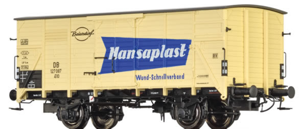 Brawa 49035 - German Freight Car G10 Hansaplast of the DB