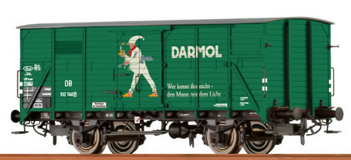 Brawa 49050 - Covered Freight Car G 10 “Darmol” DB