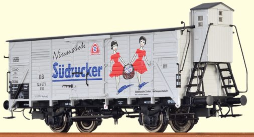 Brawa 49054 - Covered Freight Car G 10 Südzucker“