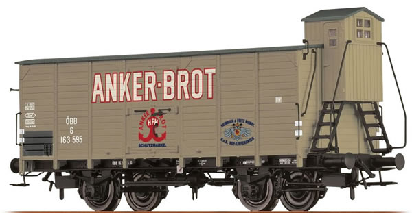 Brawa 49056 - Covered Freight Car G Anker-Brot