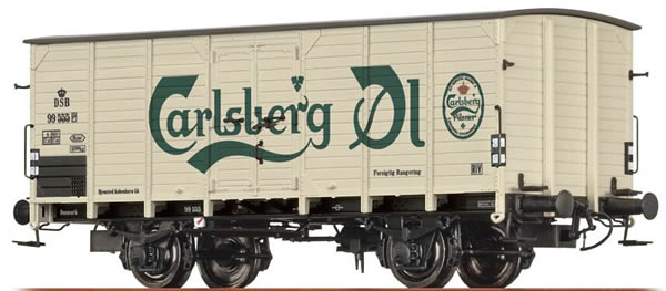 Brawa 49066 - Beer car G10 Carlsberg