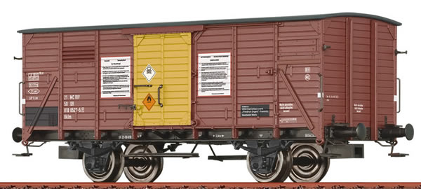 Brawa 49072 - German Covered Freight Car Gklm Tetraethylblei 