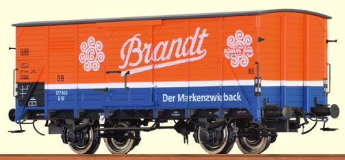 Brawa 49076 - Covered Freight Car G 10 Brandt