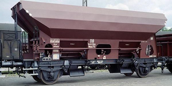Brawa 49500 - German 3 Piece Open Freight Car Set Otmm 70 of the DB