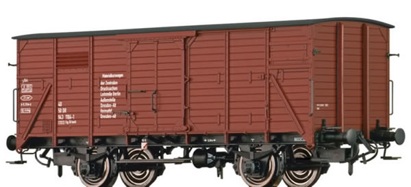 Brawa 49725 - Covered Freight Car 1121 Materialkurswagen