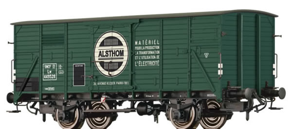Brawa 49745 - Covered Freight Car Lw ALSTHOM 