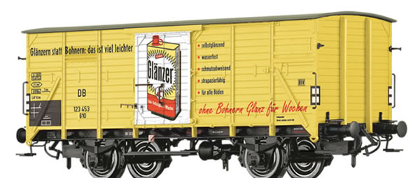 Brawa 49763 - German Covered Freight Car G10 Glanzer (Erdal)