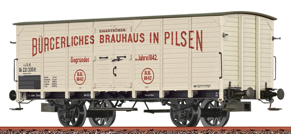 Brawa 49801 - Beer Car Gb Brauhaus Pilsen