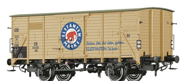 Brawa 49818 - German Covered Freight Car G10 Elefanten Schuhe 