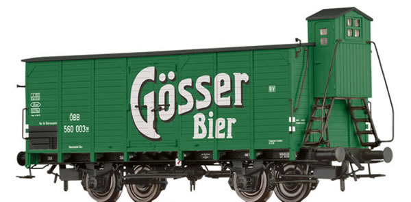 Brawa 49849 - Austrian Covered Freight Car G Gesser 