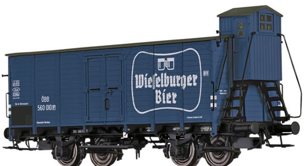 Brawa 49850 - Austrian Covered Freight Car G Wieselburger 