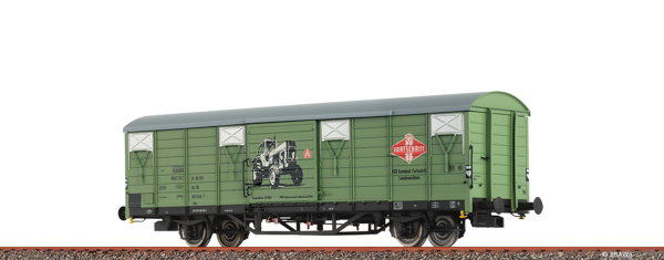 Brawa 49930 - German Covered Freight Car Gbs Fortschritt