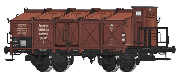 Brawa 50538 - German Lidded Freight Car K Elberfeld