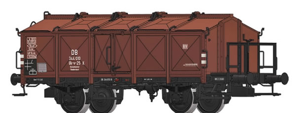 Brawa 50544 - German Lidded Freight Car Uk-v 25