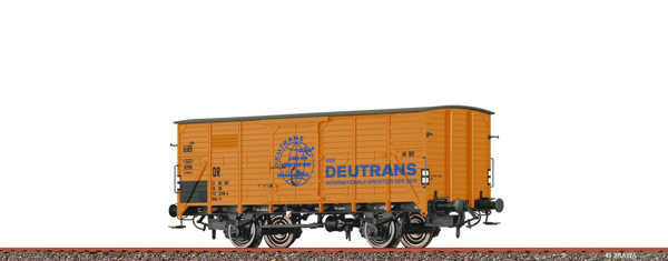 Brawa 50968 - German Covered Freight Car Gw Deutrans