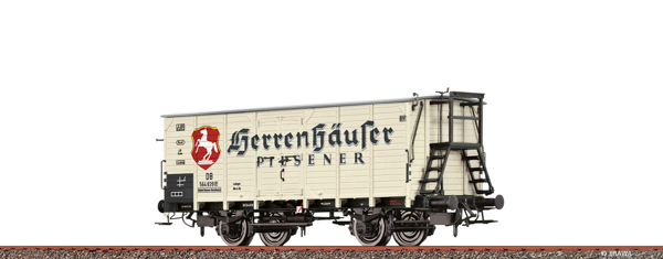 Brawa 50986 - German Covered Freight Car G10 Herrenhäuser