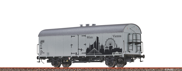Brawa 50989 - Covered Freight Car Ibs Skyline Vienna
