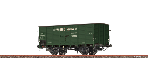 Brawa 50993 - Czech Covered Freight Car L Trebonske Pivovary
