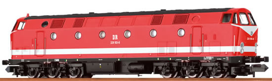 Brawa 61129 - German Diesel Locomotive BR 229 of the DR