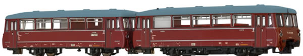 Brawa 64325 - German Diesel Railcar VT 2.09 and VS 2.09 of the DR (w/Sound)