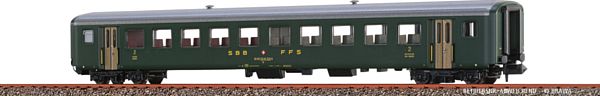 Brawa 65239 - Swiss Passenger Coach B EWII of the SBB
