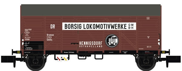 Brawa 67323 - Covered Freight Car Gmhs Borsig Lokomotivwerke DRG 