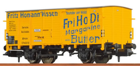 Brawa 67406 - Covered Freight Car G 10 “Fritz Homann” DRG