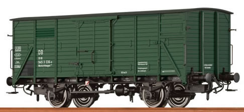 Brawa 67407 - Covered Freight Car G 10 DB, Bauzugwagen