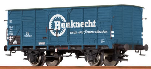 Brawa 67417 - Covered Freight Car G 10 “Bauknecht” DB