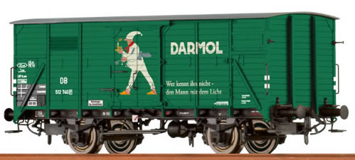 Brawa 67419 - Covered Freight Car G 10 “Darmol” DB