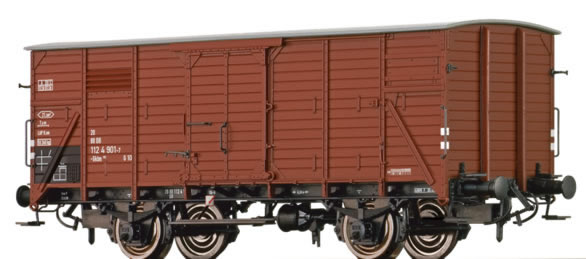 Brawa 67443 - German Covered Goods Wagon Gklm 191 of the DB