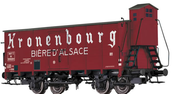 Brawa 67456 - Beer Car Hlf Kronenbourg SNCF 