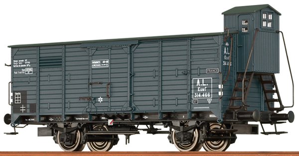 Brawa 67464 - French Covered Freight Car KUWF