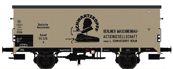 Brawa 67468 - Covered Freight Car G BMAG DRG 