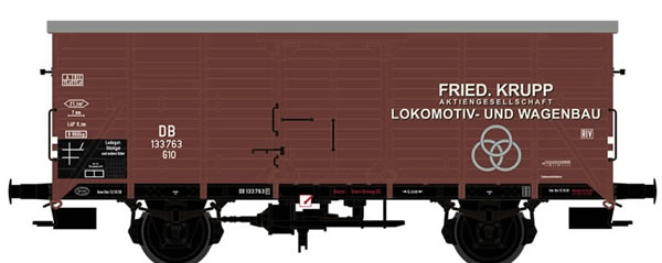Brawa 67469 - Covered Freight Car G10 Krupp DB 
