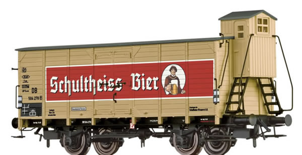 Brawa 67474 - Beer Car G10 Schultheiss (Berlin) DB 