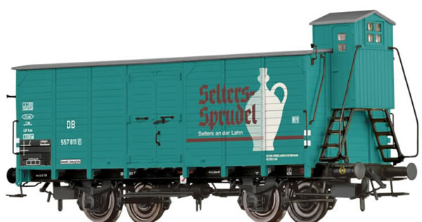 Brawa 67479 - Covered Freight Car G10 Selters DB 