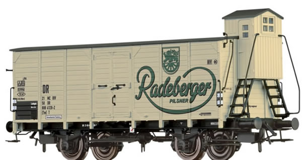 Brawa 67481 - Beer Car G10 Radeberger DR 