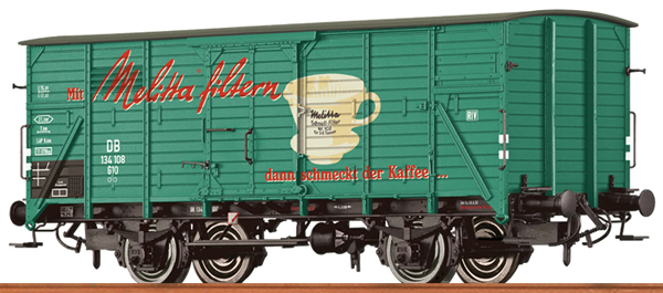 Brawa 67490 - German Covered Freight Car G10 MELITTA of the DB