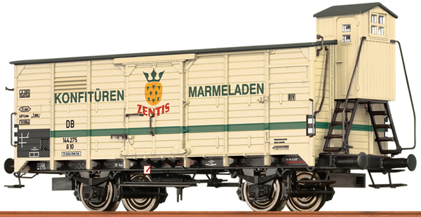Brawa 67491 - German Covered Freight Car G10 ZENTIS of the DB