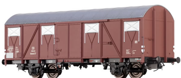 Brawa 67815 - Covered Freight Car Glmmhs57 DB 