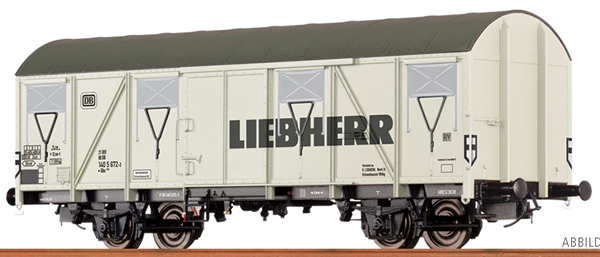 Brawa 67819 - German Covered Freight Car LIEBHERR of the DB
