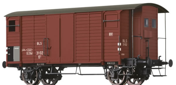 Brawa 67852 - Covered Freight Car K2 BLS 