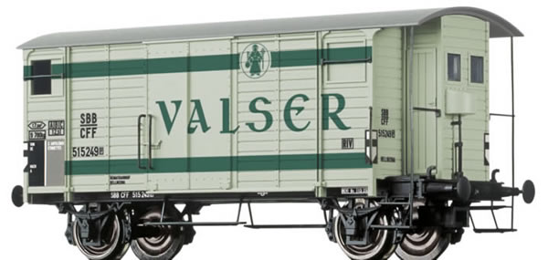 Brawa 67854 - Covered Freight Car K2 Valser SBB 