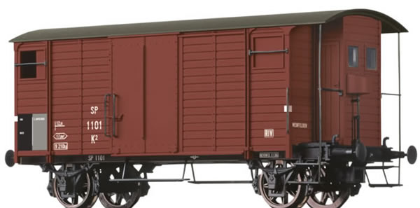 Brawa 67856 - Covered Freight Car K2 MThB 