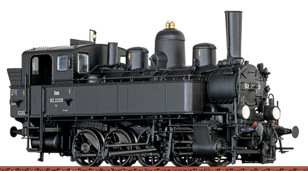 Brawa 70006 - H0 Steam Locomotive 92.22 ÖBB, III, DC Di