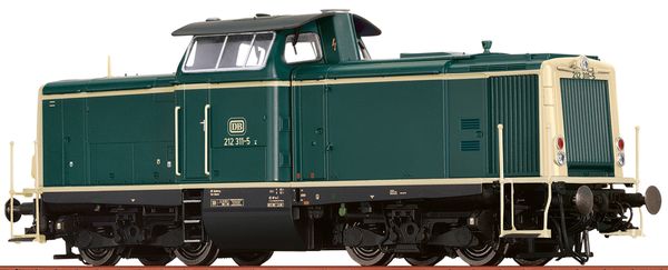 Brawa 70026 - German Diesel Locomotive BR 212 of the DB (DCC Sound Decoder)