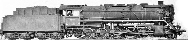 Brawa 70050 - German Steam Locomotive BR 44 of the DR (DCC Sound Decoder)