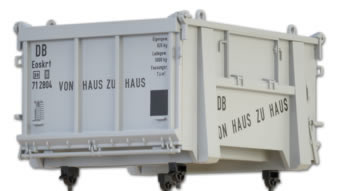 Brawa 93709 - German Container Load Von Haus zu Haus of the DB