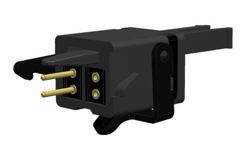 Brawa 93716 - Electrical coupling 4-pin for NEM standard shaft